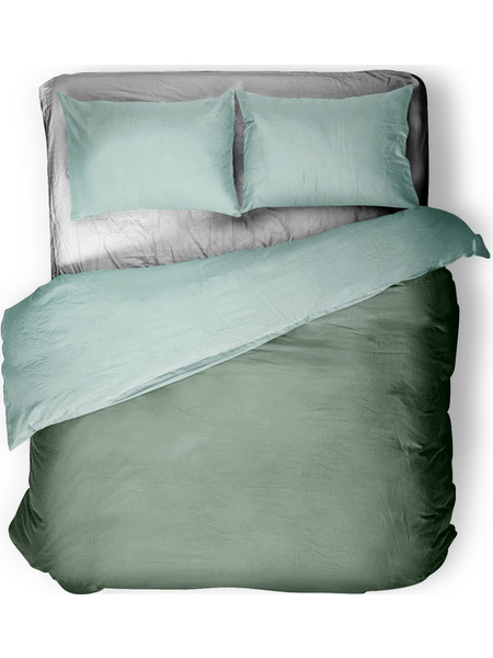 Palatex Πάπλωμα Μονό Microfiber 160x240 Double Face Green