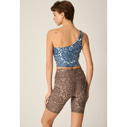 Baya Γυναικείο Αθλητικό Crop Top Navy Μπλε 48678