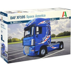 Italeri DAF XF105 Space America Συναρμολογούμενο Πλαστικό Μοντέλο Φορτηγού 1:24