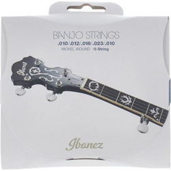 Ibanez IBJS5 Σετ 5 Χορδές Μπάντζο Pure Nickel 10-23"