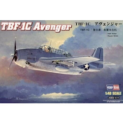 HobbyBoss TBF-1C Avenger Συναρμολογούμενο Πλαστικό Μοντέλο Αεροπλάνου 1:48