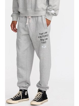 RVCA Va X Ali Sweatpant Ανδρικό Παντελόνι Φόρμας με Λάστιχο Γκρι 23A123500-HGR