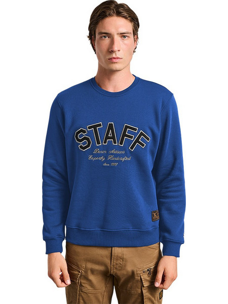 Staff Ανδρικό Φούτερ Royal Blue 64-109.054-N0048