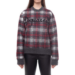 Dsquared2 Γυναικεία Πλεκτή Μπλούζα Ανθρακί S72GU0214S23530-001F