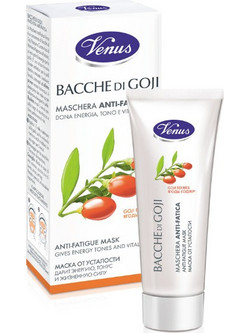 Venus Anti-Fatigue Goji Berry Κρεμώδης Μάσκα Προσώπου για Ενυδάτωση 40ml