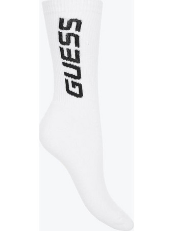 Guess Ανδρικές Κάλτσες Ψηλές Λευκές Z4YZ02ZZ00I-G011