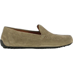 Geox Moner Ανδρικά Μοκασίνια Loafers Καστόρινα Μπεζ U653KC00022