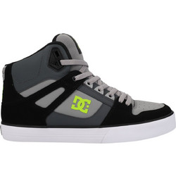 DC Pure High Ανδρικά Sneakers Μποτάκια Γκρι ADYS400043-008