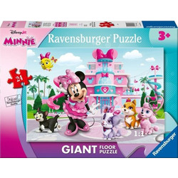 Παιδικό Puzzle Ravensburger Δαπέδου Minnie 24 Κομμάτια 04327