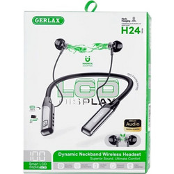Gerlax H24 Ακουστικά Bluetooth In Ear Black