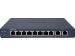 Hikvision DS-3E1310P-EI/M Unmanaged L2 Switch με 8 Θύρες Ethernet 1000Mbps και 2 SFP θύρες
