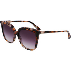 Longchamp LO728S 239 Γυναικεία Γυαλιά Ηλίου Πεταλούδα Κοκάλινα Ταρταρούγα με Μαύρο Φακό