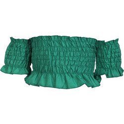 M&B Παιδικό Crop Top Κοντομάνικο Πράσινο 1118