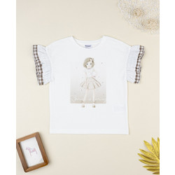 Prenatal Παιδικό T-Shirt Κοντομάνικο Λευκό Καφέ 1568943
