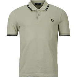Fred Perry Ανδρική Μπλούζα Polo Κοντομάνικη Πράσινο Mint M3600-S23