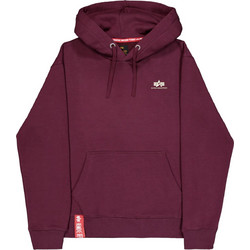 Alpha Industries Ανδρικό Φούτερ με Κουκούλα & Τσέπες Μπορντό 196318-608