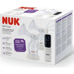 Nuk Perfect Match Soft & Easy Διπλό Ηλεκτρικό Θήλαστρο Μπαταρίας Χωρίς BPA 150ml