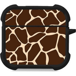 Sonique Animal Print Series Θήκη Σιλικόνης για Apple AirPods 4 Giraffe 01