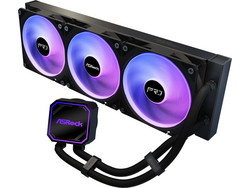 Asrock Pro 360 Black Υδρόψυξη CPU 120mm ARGB για Socket AM4 / 1700 / AM5 / 1851