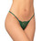 Milena By Paris Γυναικείο Sexy String με Δαντέλα Κυπαρισσί 6310