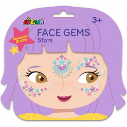 Avenir Αυτοκόλλητα Προσώπου Face Stars Gems