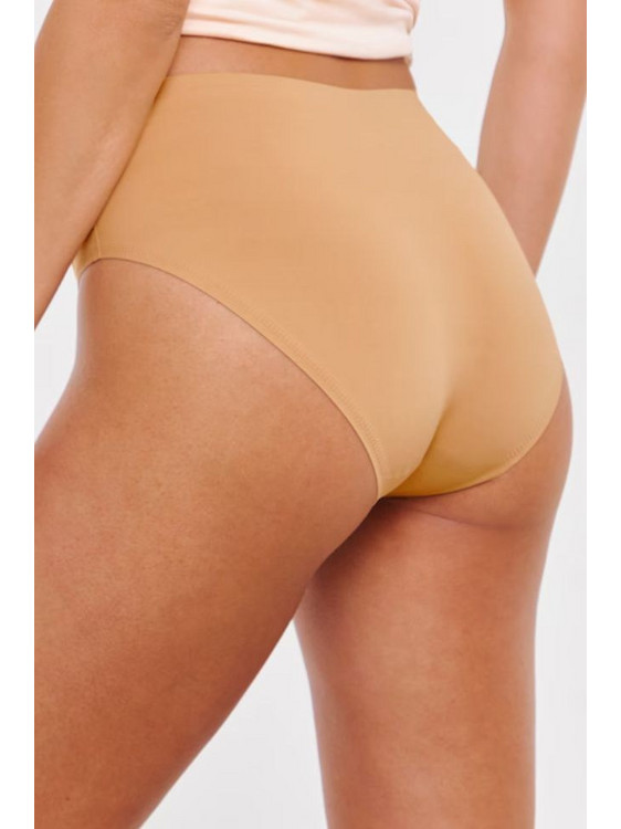 Sloggi Zero One Ψηλόμεσο Γυναικείο Slip Χωρίς Ραφές Μπεζ 10189280-00SH
