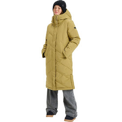 Roxy Ellie Γυναικείο Μπουφάν Χειμωνιάτικο Puffer Μακρύ Κίτρινο ERJJK03653-TMG0