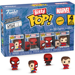 Funko Bitty Pop! Marvel 4-Pack Peter Parker / Spider-Man