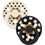 BIBS Studio Colour Πιπίλες Καουτσούκ 0-6m Polka Ivory Black 2τμχ