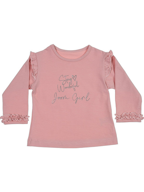 Joom Παιδικό T-Shirt Μακρυμάνικο Ροζ 01225508