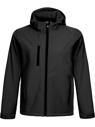 Stenso Ανδρικό Μπουφάν Χειμωνιάτικο Softshell Μαύρο 03001213