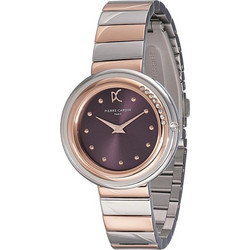 Pierre Cardin Passy Meteore Γυναικείο Ρολόι με Ασημί Ροζ Χρυσό Μεταλλικό Μπρασελέ CF.1010.MU.1