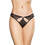 Softline Γυναικείο Sexy String με Δαντέλα Μαύρο 2497