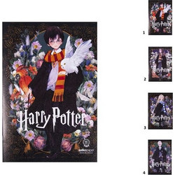 Salko Harry Potter Deathly Hallows Τετράδιο Ριγέ B5 40 Φύλλων Διάφορα Σχέδια 7141