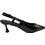 Adam's Γόβες Slingback Δερμάτινες με Λεπτό Χαμηλό Τακούνι Μαύρες 1-848-25037-27