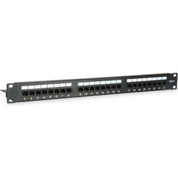Equip 135425 Ethernet Patch Panel Rack 1U 19" 24 Θυρών Cat.6 Unshielded UTP