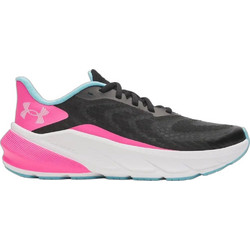 Under Armour Turbulence 3 Παιδικά Αθλητικά Παπούτσια για Τρέξιμο Μαύρα Φούξια Βεραμάν 6011026-001
