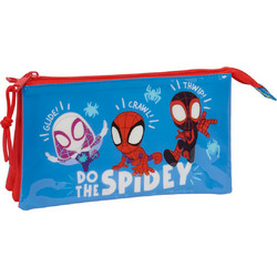 Safta Spidey Κασετίνα με 3 Θήκες Πολύχρωμη S4313362