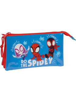 Safta Spidey Κασετίνα με 3 Θήκες Πολύχρωμη S4313362