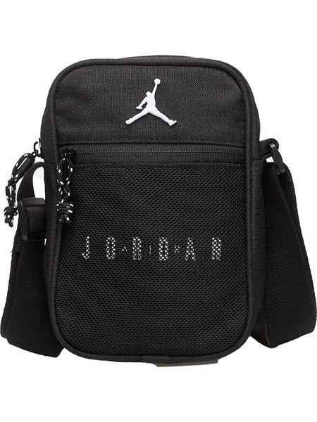 Jordan Ανδρική Τσάντα Ώμου / Χιαστί Μαύρη MA9190-023