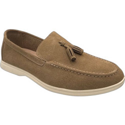 Mitsuko Ανδρικά Μοκασίνια Loafers Καστόρινα Εκρού GS01590M-BEI