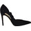 Nine West Γόβες Suede με Τακούνι Στιλέτο με Φιόγκο Μαύρες FHALON-01-001