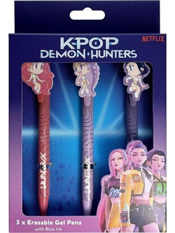 Pyramid K-Pop Demon Hunters Σετ Στυλό Gel 3τμχ SR2510672