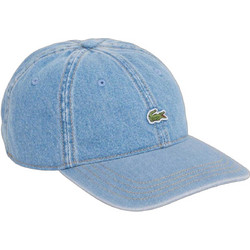 Lacoste Ανδρικό Καπέλο Jockey Υφασμάτινο Γαλάζιο 3RK6362