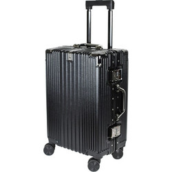 Colorlife 7955 Βαλίτσα Καμπίνας 55x34x23cm με 4 Ρόδες Μαύρη