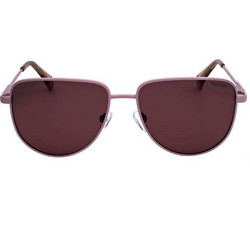 Polaroid Eyewear PLD6196/S 8KJ Ανδρικά Γυαλιά Ηλίου Aviator Μεταλλικά Ροζ με Καφέ Φακό
