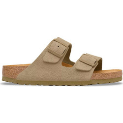 Birkenstock Arizona Δερμάτινα Ανδρικά Σανδάλια Ανατομικά Χακί 10319