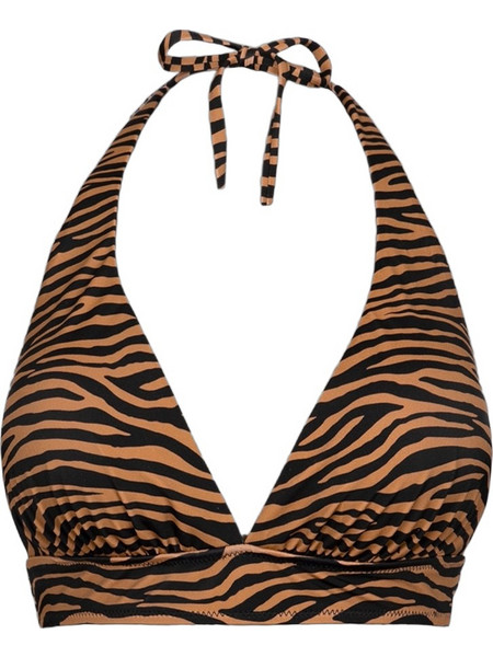 Rock Club Zafari Bikini Top Τριγωνάκι Animal Print Καφέ BP-2480-622