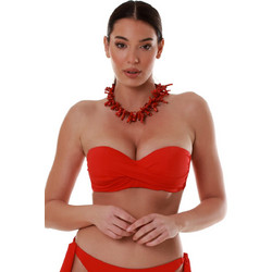 Bluepoint Bikini Top Strapless Κόκκινο 26066093C