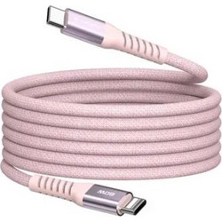Verbatim Magnetic Braided USB-C to USB-C 60W 1.2m Pink 31853